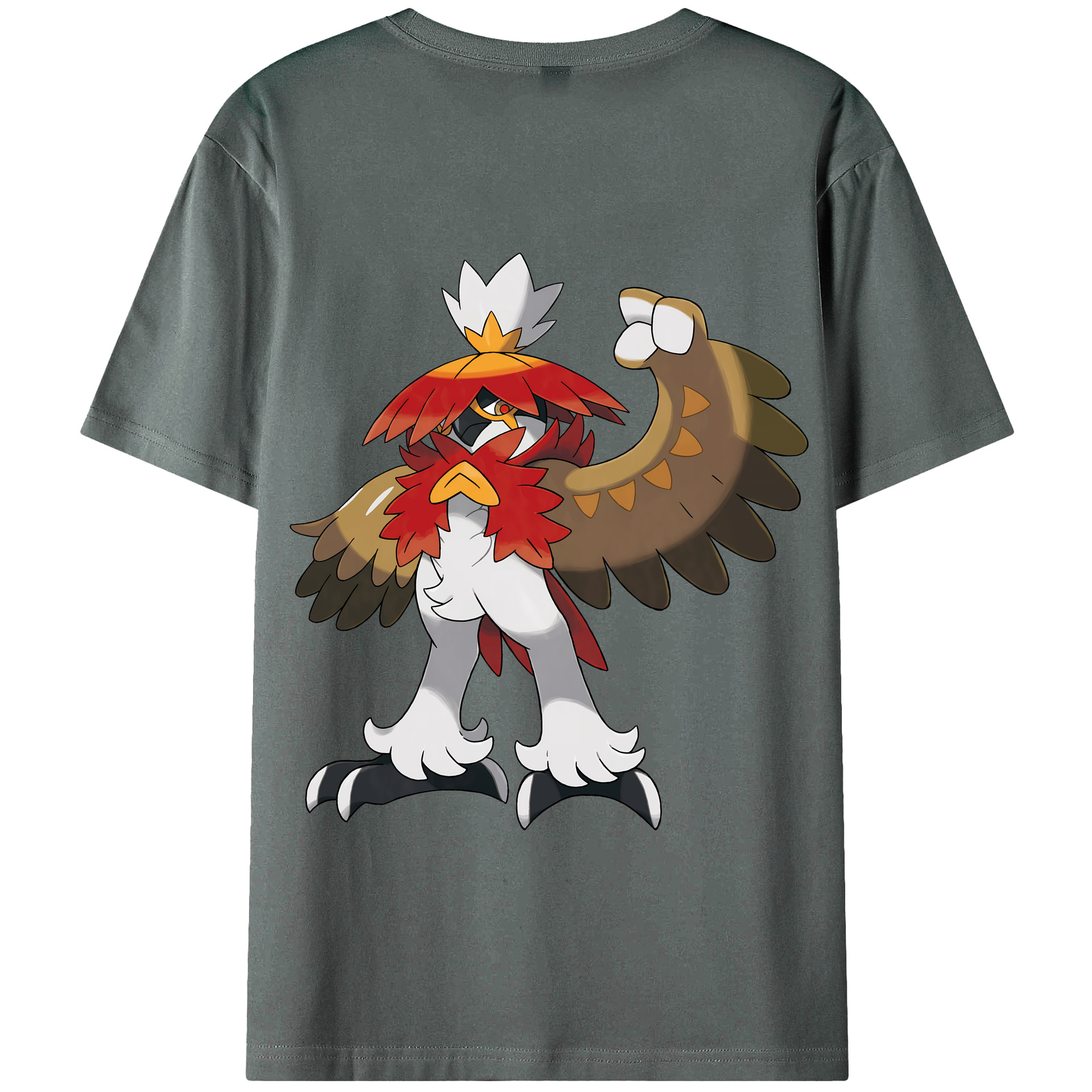 （画像用） ポケットモンスター Pokémon 綿100％半袖Tシャツ（背面プリント）